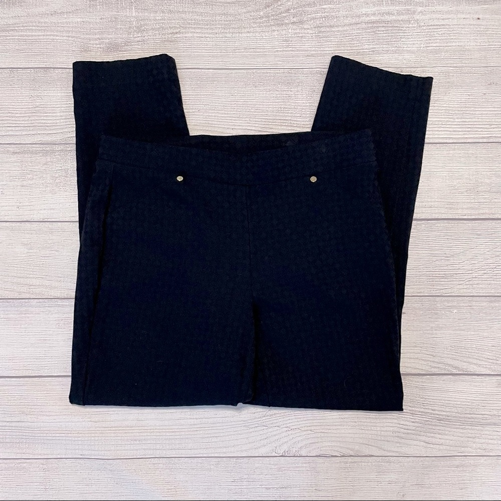 Anne Klein Stretch Pull On Cropped Pants